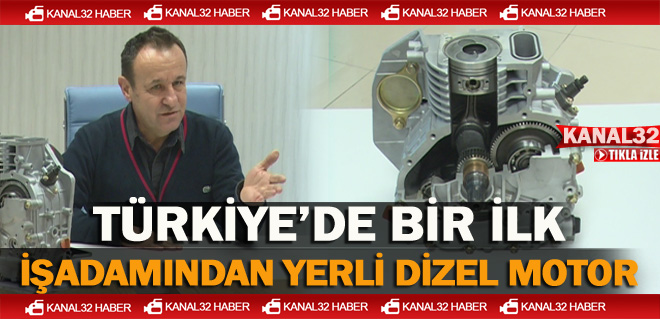 BASMACI’DAN TÜRKİYE’DE BİR İLK: YERLİ DİZEL MOTOR