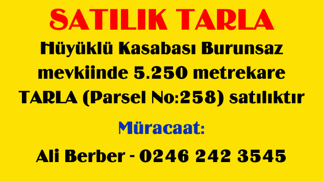 satılıktarla