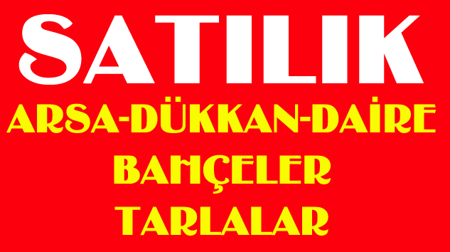 YALVAÇ MERKEZDE SATILIK GAYRİMENKULLER