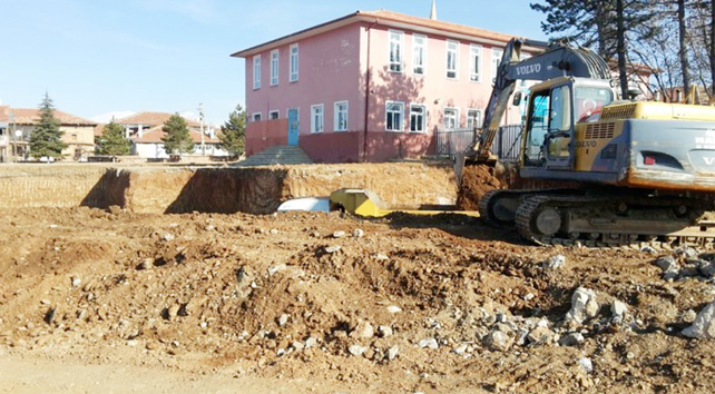 Sücüllü Şehit Süleyman Kalkan Ortaokulu’nun inşaatı başladı