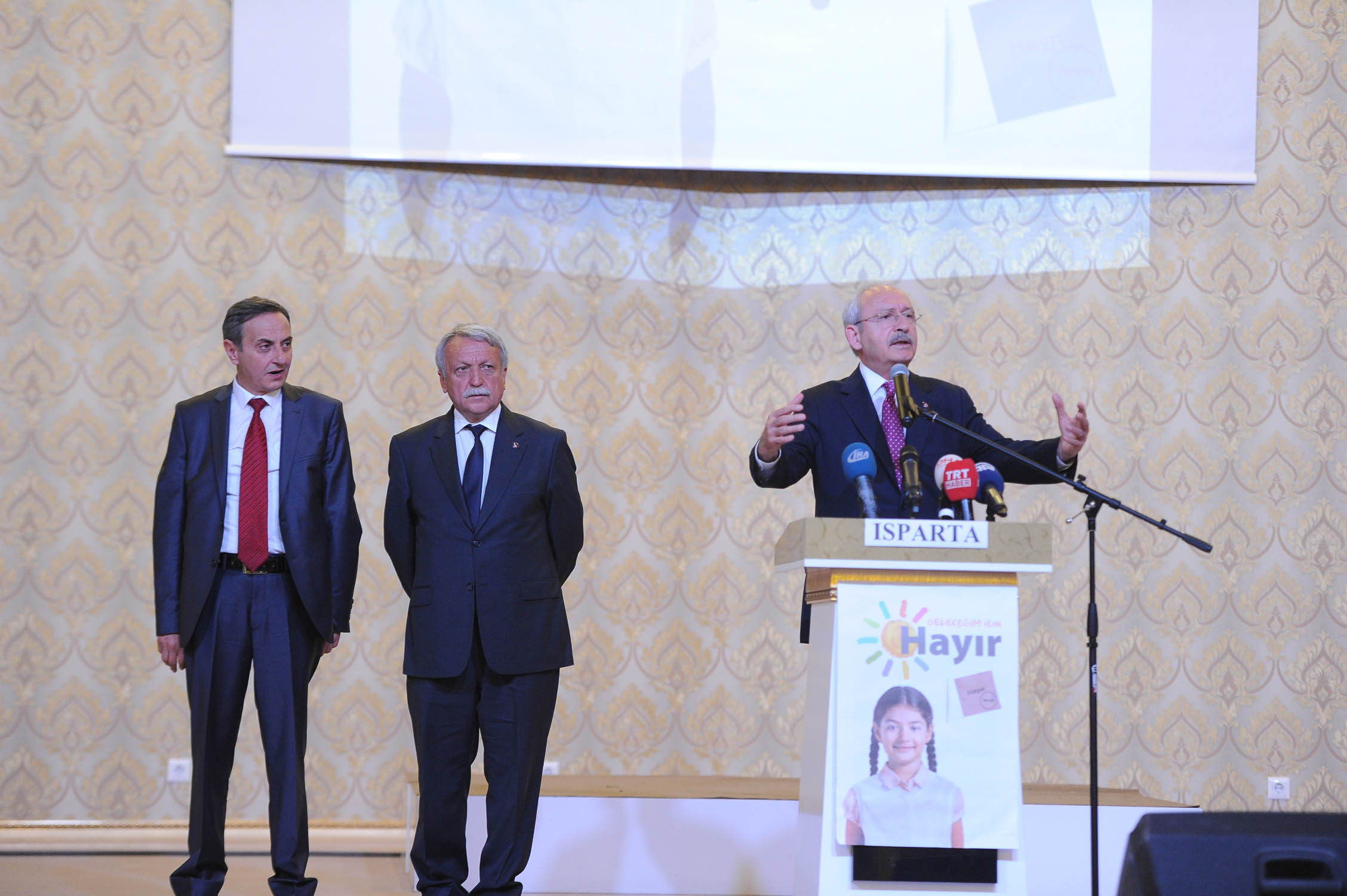 CUMHURIYET HALK PARTISI GENEL BASKANI KEMAL KILICDAROGLU ISPARTALILARA KONUSTU FOTOGRAF: ZIYA KOSEOGLU/CHP GENEL MERKEZI