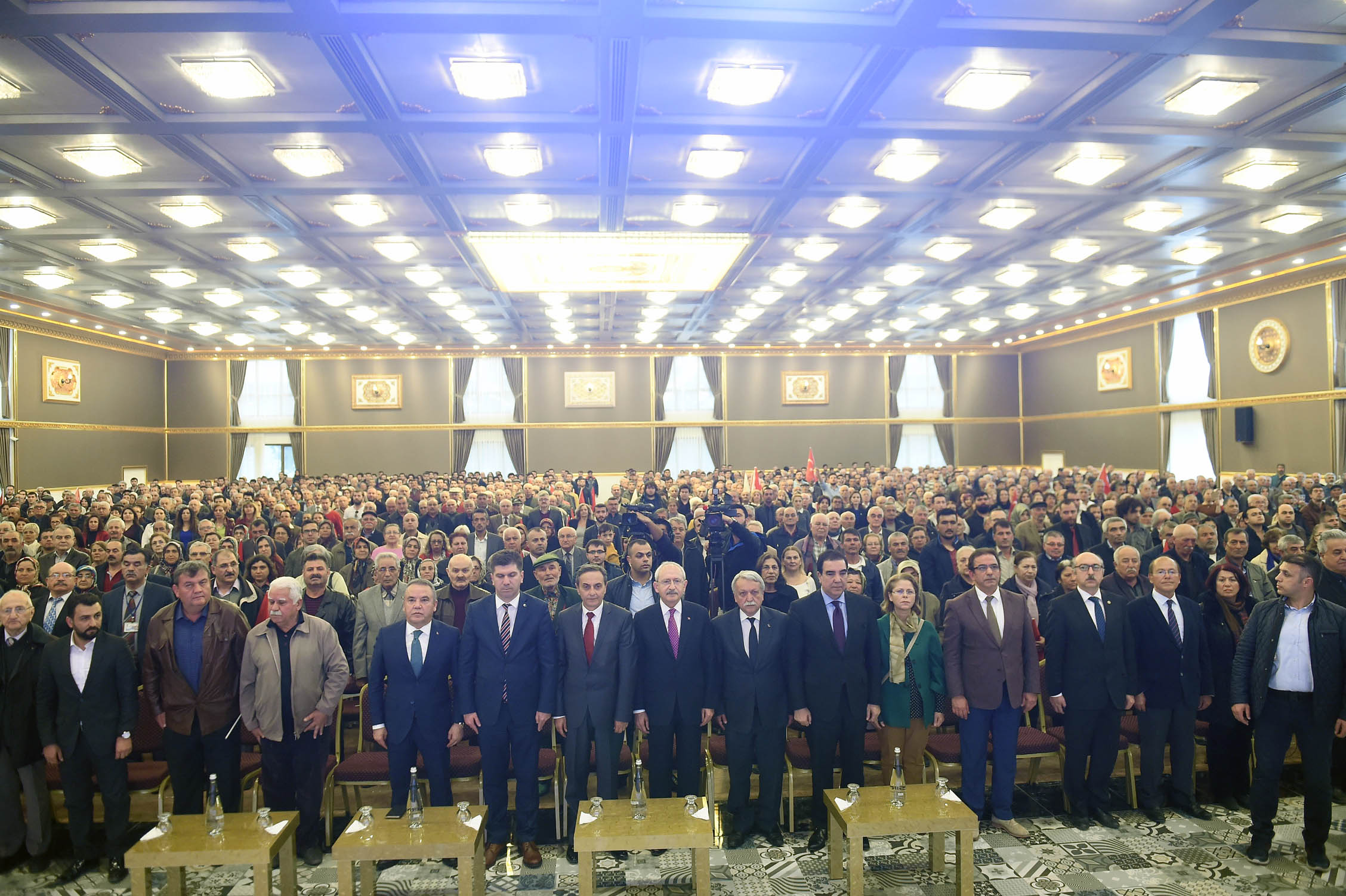 CUMHURIYET HALK PARTISI GENEL BASKANI KEMAL KILICDAROGLU ISPARTALILARA KONUSTU FOTOGRAF: ZIYA KOSEOGLU/CHP GENEL MERKEZI