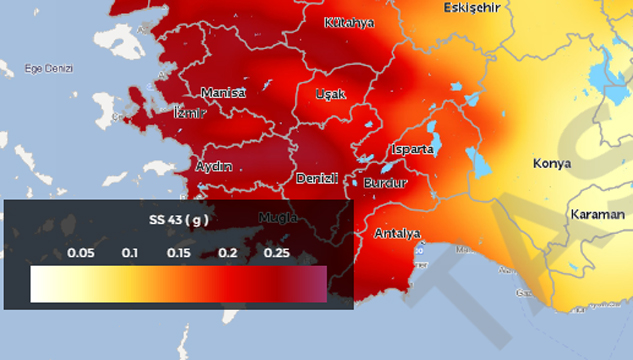 Deprem için 46 ilde risk azaldı, 6 ilde arttı