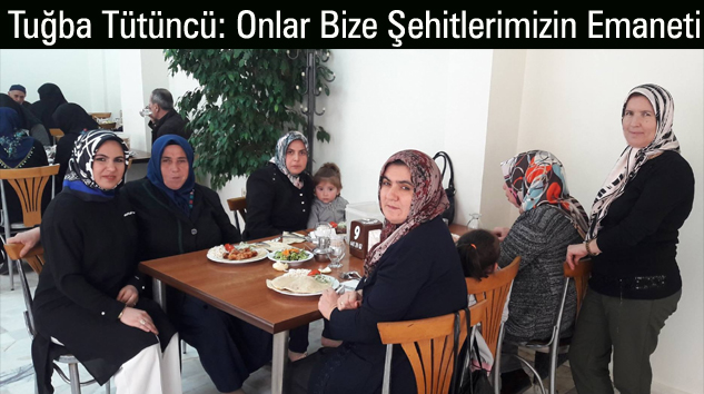 Kadınlar Günü’nde ŞEHİT AİLELERİ UNUTULMADI