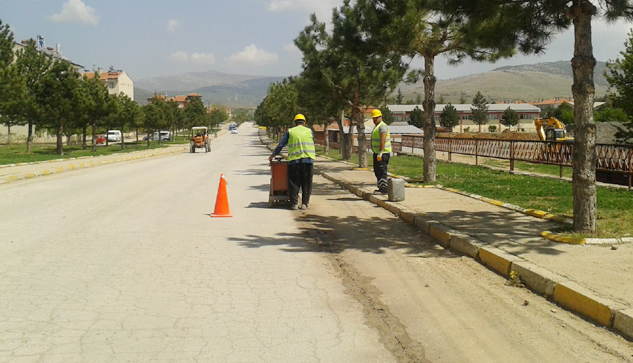 Doğalgaz hat döşeme çalışmaları başladı