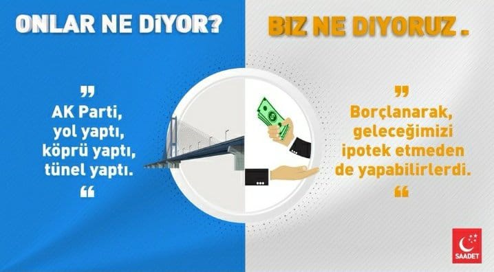 ONLAR NE DİYOR? SAADET NE DİYOR?