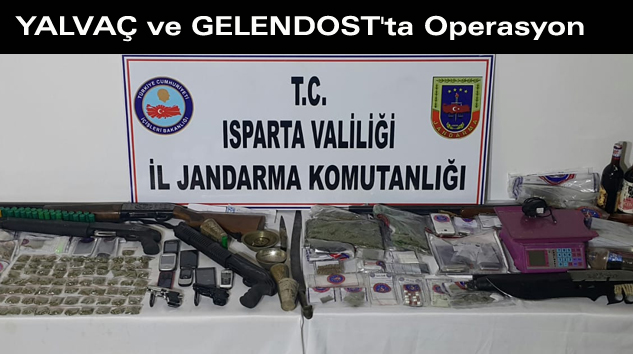 JANDARMA’dan UYUŞTURUCU OPERASYONU