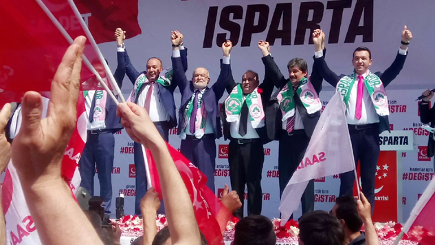 KARAMOLLAOĞLU ISPARTA’YI SALLADI