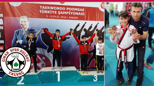 YALVAÇ ÇINAR SPOR Ankara’dan İki Madalya İle Döndü