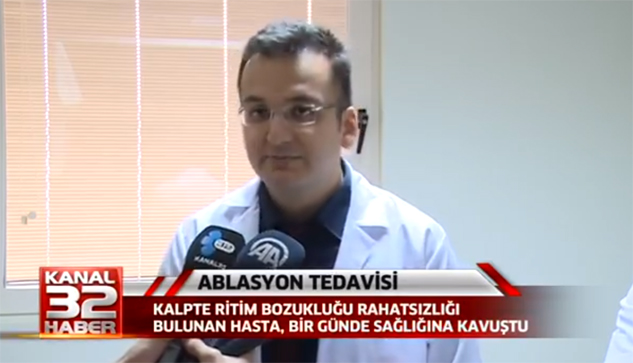 Kardiyolog hemşehrimiz Kuyumcu’dan ablasyon tedavisi