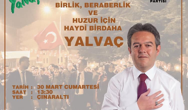 TÜTÜNCÜ YARIN SEÇİM FİNALİ İÇİN ÇINARALTI’NDA