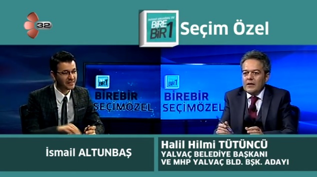 BAŞKAN TÜTÜNCÜ KANAL32’DE KONUŞTU