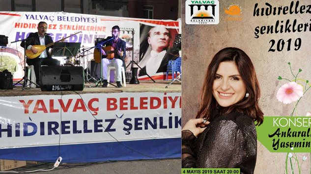 Yalvaç Belediyesi Hıdrellez Şenliği 4 Mayıs’ta