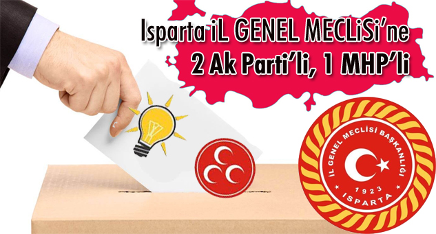 Sandık Sandık Yalvaç İl Genel Meclisi Oyları