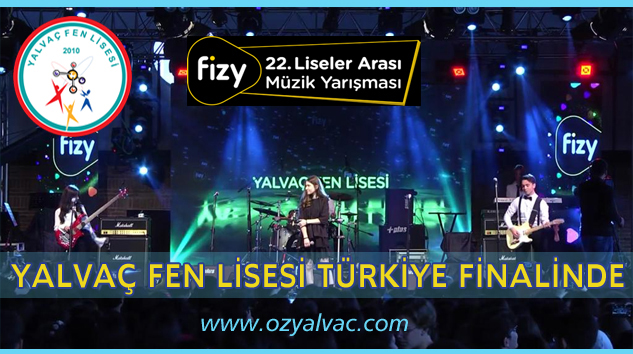 YALVAÇ FEN LİSESİ’nden TARİHİ BAŞARI