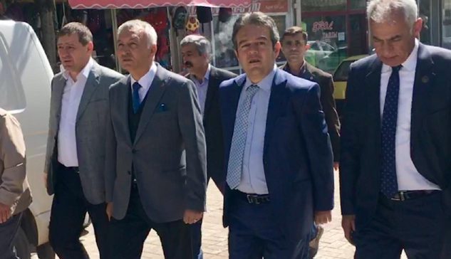 Y.Ziya Günaydın ve MHP İl Yönetimi Tütüncü’yü ziyaret etti
