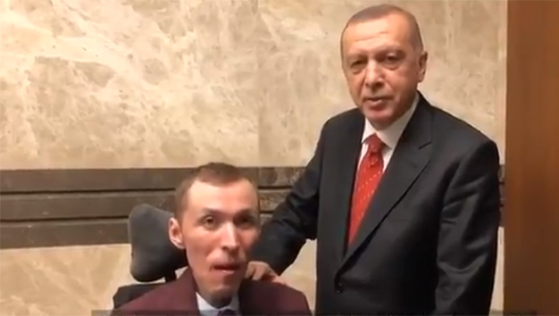 ÇAĞLAR, DMD HASTALARININ SESİNİ ERDOĞAN’A DUYURDU