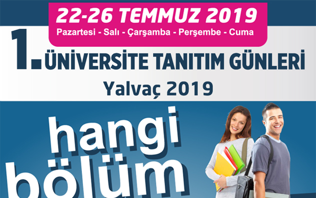 Yalvaç Milli Eğitim’den Üniversite Tanıtım Günleri