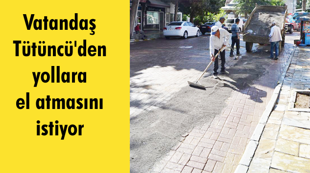 Esnaf ve vatandaş, doğalgaz için kazılan yolların tamirini istiyor