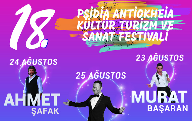 Yalvaç Belediyesi’nden dopdolu festival programı