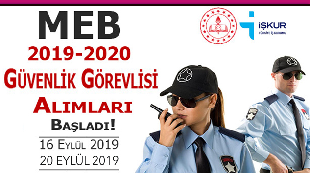 TYP Kapsamında OKULLARA 180 GÜVENLİK GÖREVLİSİ