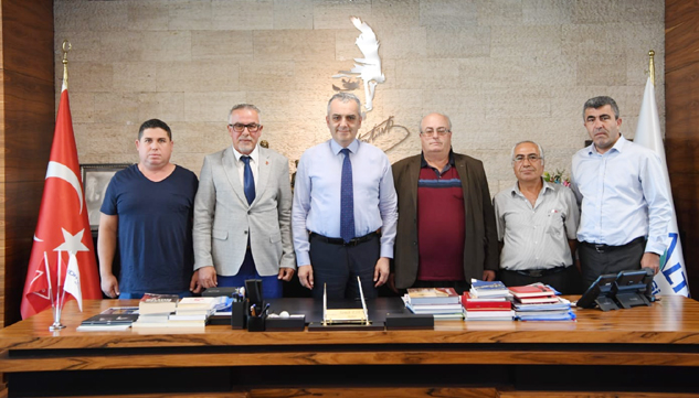 CHP Yalvaç Yönetimi ve Ataşoğlu’dan Esen’e Ziyaret