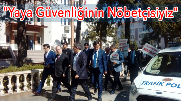 “Yaya Güvenliğinin Nöbetçisiyiz” Etkinliği