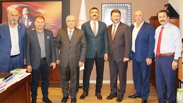 Haykoop Başkanı Kurucu, çiftçi sorunları için Ankara’daydı