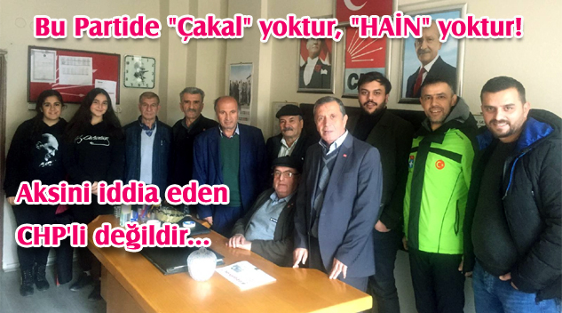 ÖZGÜL: Bu partide “ÇAKAL” yoktur, “HAİN” yoktur!