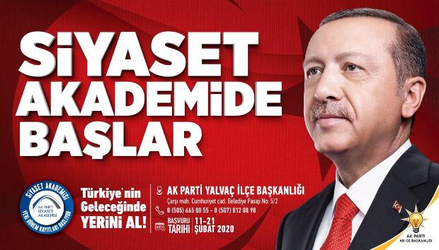 Ak Parti’den SİYASET AKADEMİSİ