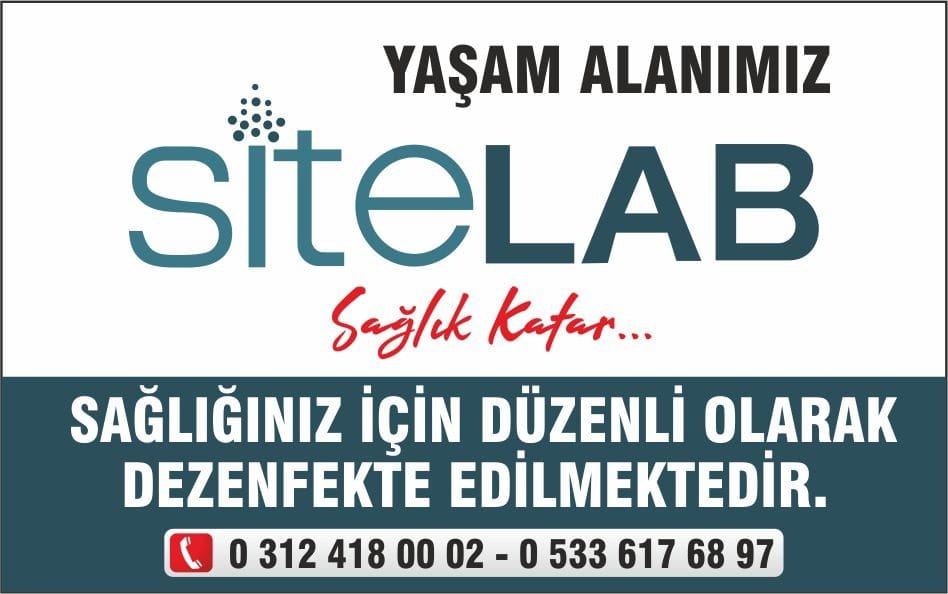 Dezenfekte işleminde SİTE LAB Isparta’da da hizmette