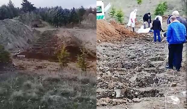 ISPARTA’DA SIRALI BOŞ MEZARLARIN GÖRÜNTÜLERİ İLE İLGİLİ AÇIKLAMA