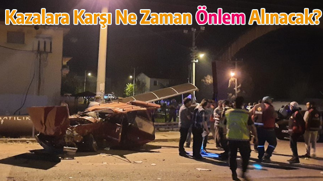 HÜYÜKLÜ’de Kazalara Önlem Alınmamasına Tepki