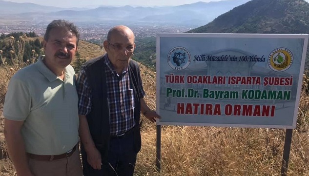 Türk Ocakları’ndan Prof.Dr. Bayram Kodaman Adına Hatıra Ormanı