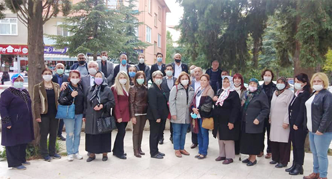 CHP Isparta İl Başkanı Yalım Halıcı Yalvaç’taydı