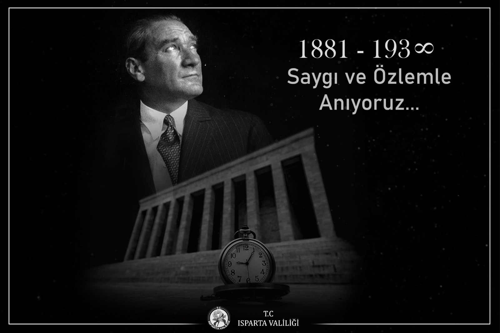 Vali Seymenoğlu’dan 10 Kasım Atatürk’ü Anma Mesajı