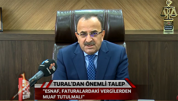 Tural: “Esnaf, faturalardaki vergilerden muaf tutulmalı”