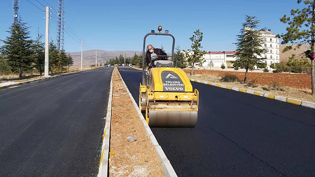 HASTANE YOLUNUN YAPIMI TAMAMLANDI