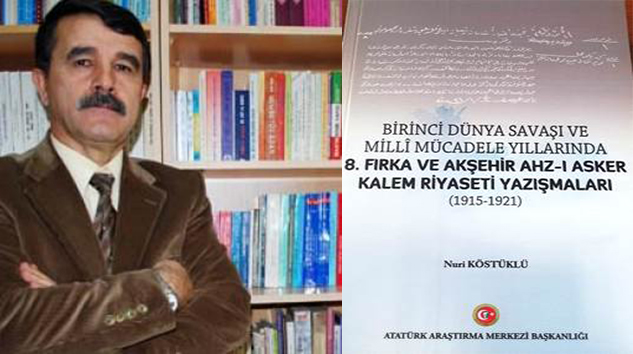 Hemşehrimiz Prof.Dr. Nuri Köstüklü’nün yeni kitabı yayımlandı