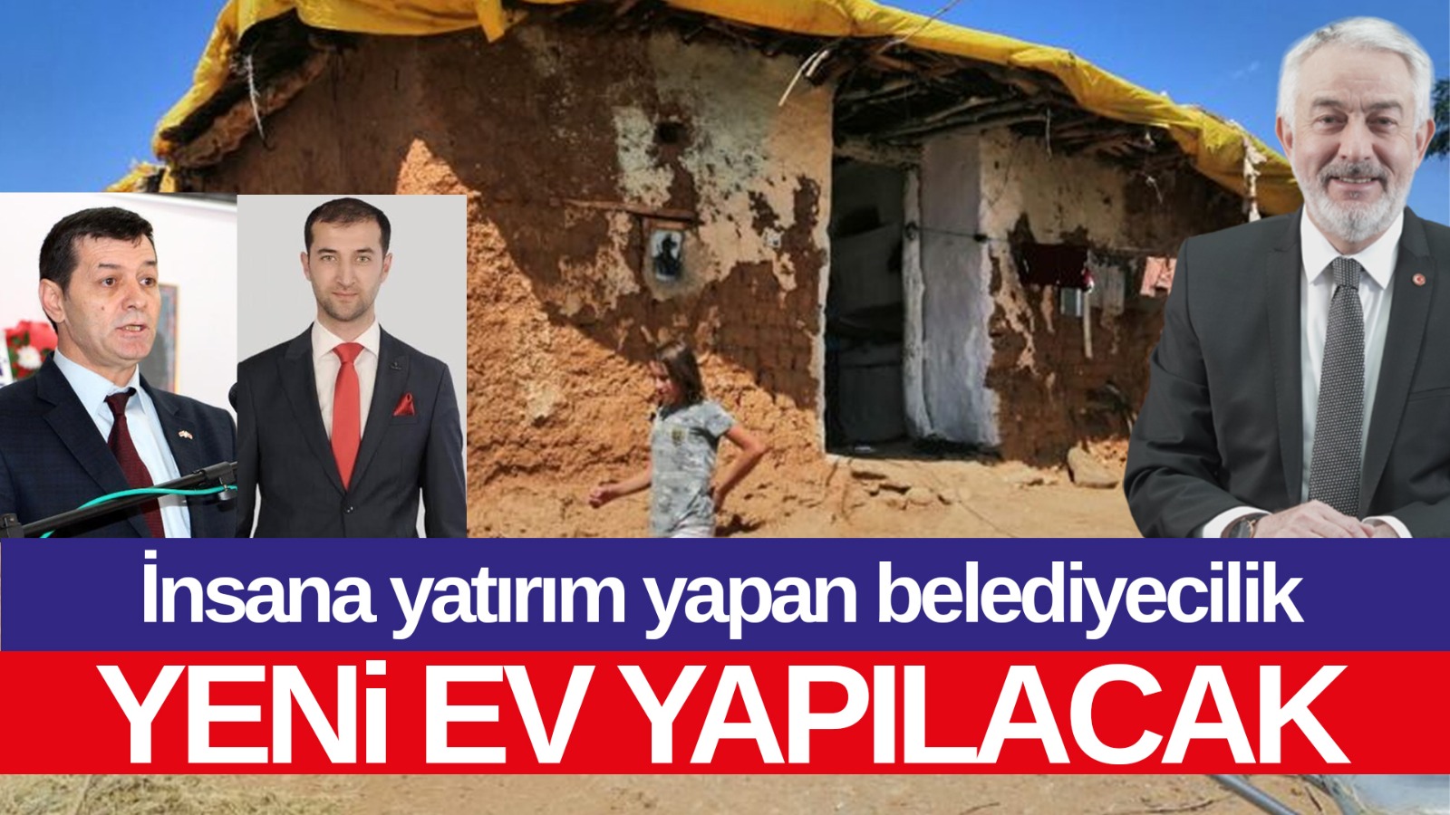 Mısırlı’daki aileye yardım eli Şükrü Başdeğirmen’den uzandı