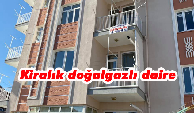 Maliyeciler Sitesi’nde doğalgazlı 3+1 daire kiralık