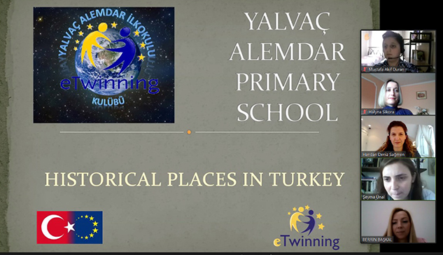 Alemdar İlkokulu uluslararası projede ülkemizi temsil etti
