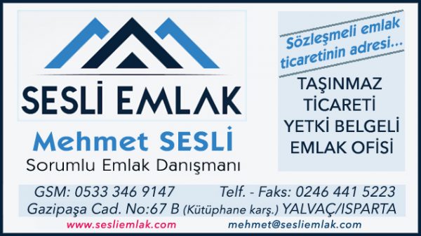 SESLİ EMLAK’tan DUYURU