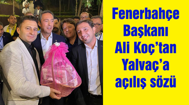 Fenerbahçe Derneği yöneticileri Ali Koç’a konuk oldu