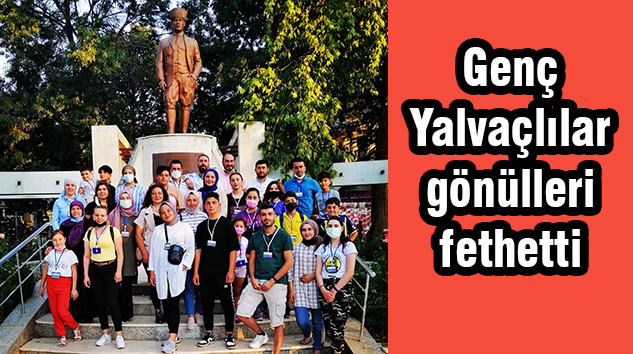 Genç Yalvaçlılar Gönüllüleri yangınzedelere el uzattı