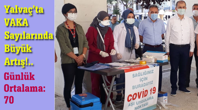 Covid Aşısı İçin Üç Farklı Noktaya Stand Kuruldu