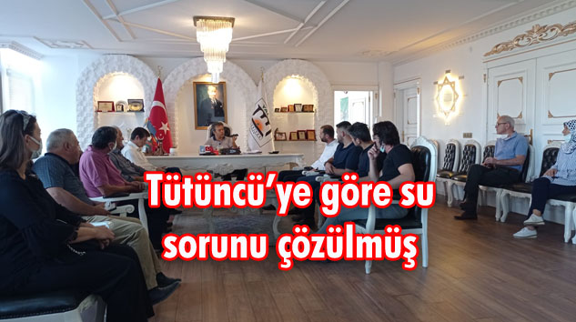 Ak Parti yönetiminden Tütüncü’ye su sorunu ziyareti