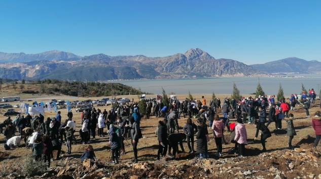 Eğirdir Ardıç Kokacak, 5 Bin Fidanı Toprakla Buluşuyor