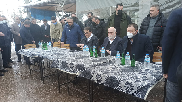 Enerji ve Tabii Kaynaklar Bakanı Dönmez Kumdanlı’ya geldi