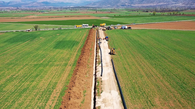 DSİ Isparta’yı Bereketlendirmeye Devam Ediyor